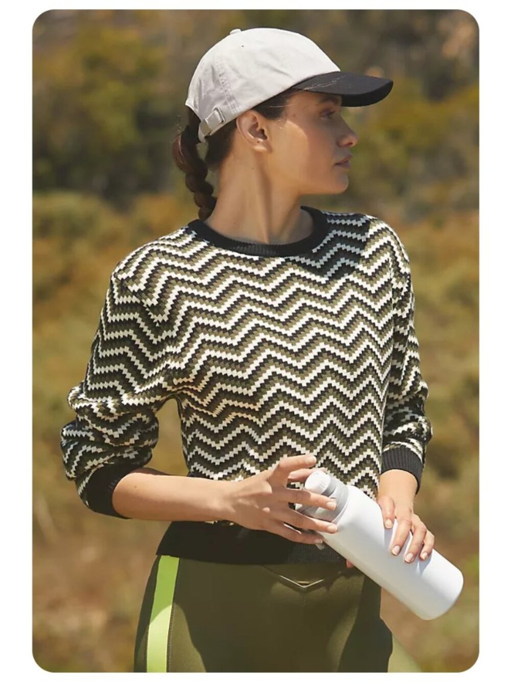 Anthropologie The Upside Ziggy Karlie Sweater Knit Long Sleeve Top sz US S